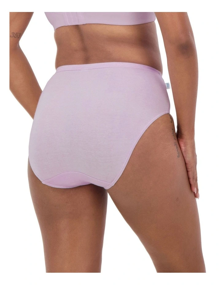 Hikini Brief 2 Pack in Purple/Turquoise image 4