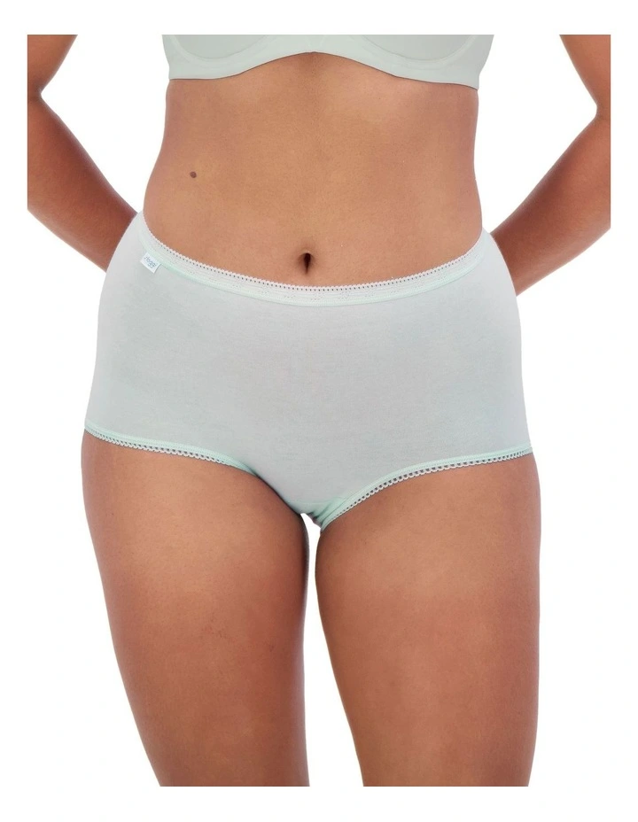 Maxi Brief 2 Pack in Purple/Turquoise image 1