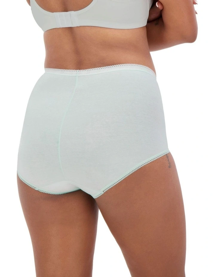 Maxi Brief 2 Pack in Purple/Turquoise image 2