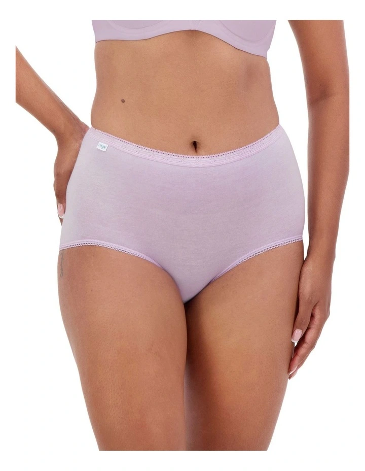 Maxi Brief 2 Pack in Purple/Turquoise image 3