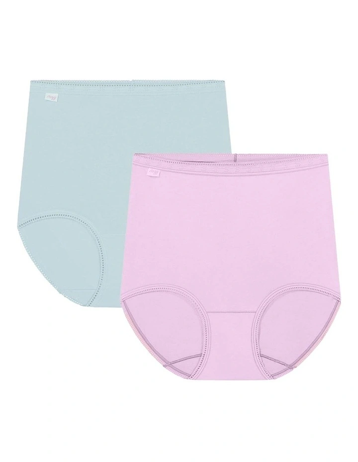 Maxi Brief 2 Pack in Purple/Turquoise image 5