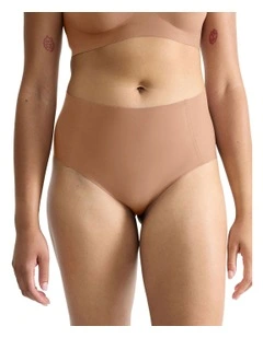 Zero Feel 2.0 High Waist Briefs in Nostalgic Brown