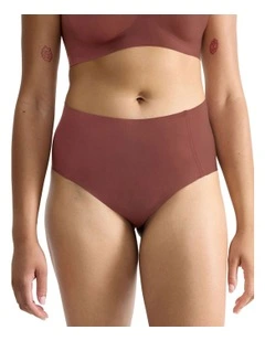 Zero Feel 2.0 High Waist Brief in Burnt Henna