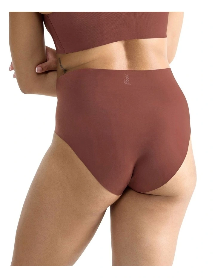 Zero Feel 2.0 High Waist Brief in Burnt Henna image 2