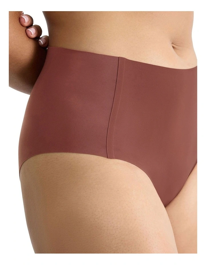 Zero Feel 2.0 High Waist Brief in Burnt Henna image 3