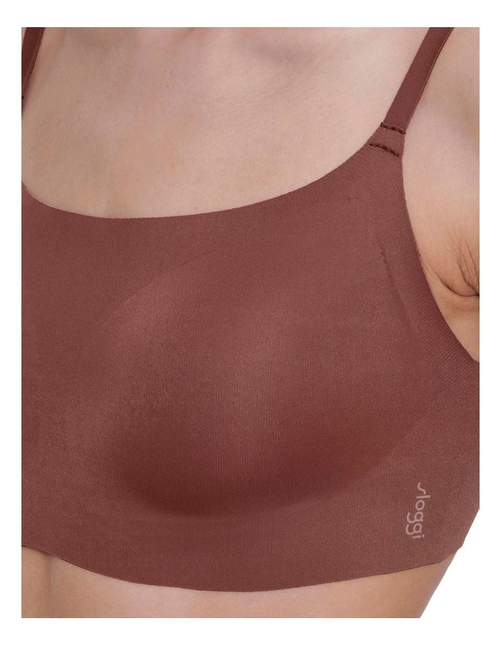 Soutien-gorge Sloggi Zero Feel 2.0 Ultra Bra Femme - Microfibre Ultra-fine, Coussinets Amovibles, Encolure Carrée