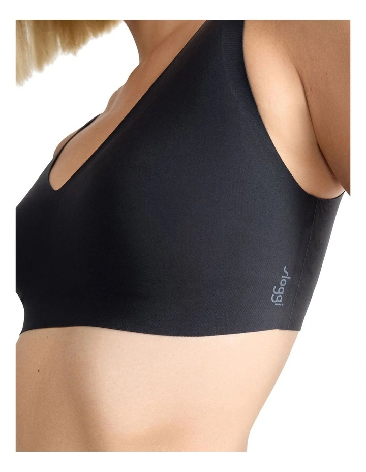 Zero Feel 2.0 Bralette in Black image 3