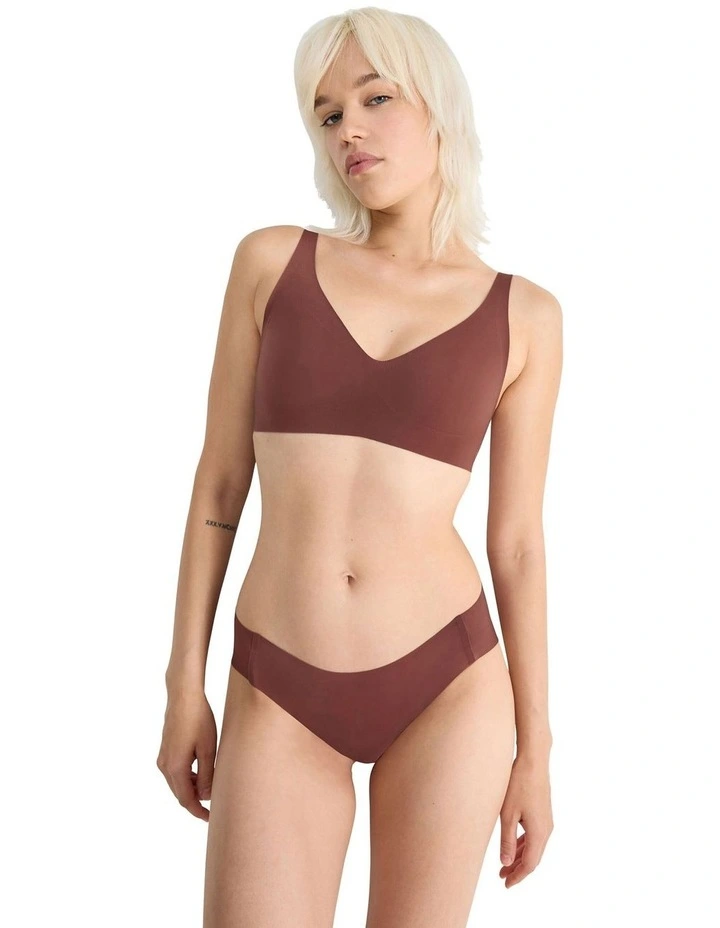Zero Feel 2.0 Soft Bra in Burnt Henna image 4