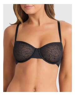 Muse Balconette Bra in Black