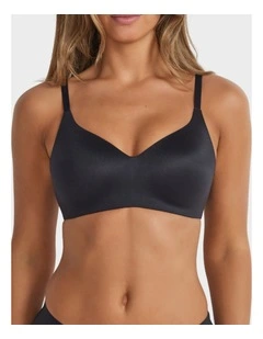 Ultrasoft Full Coverage Wirefree Bra in Black