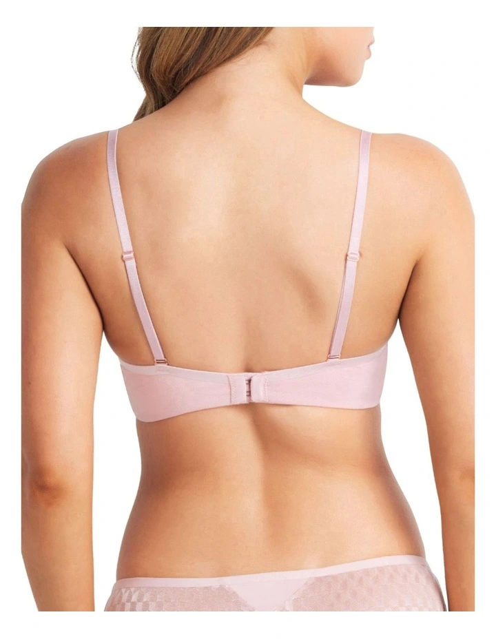 Cotton Full Coverage Bra in Orchid image 2