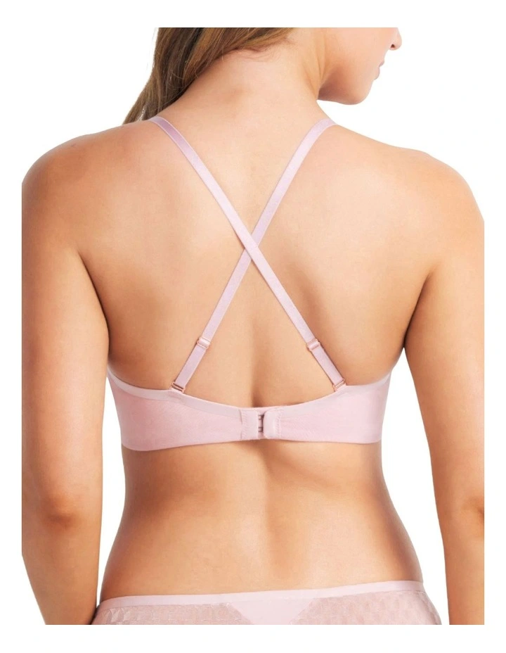 Cotton Full Coverage Bra in Orchid image 4