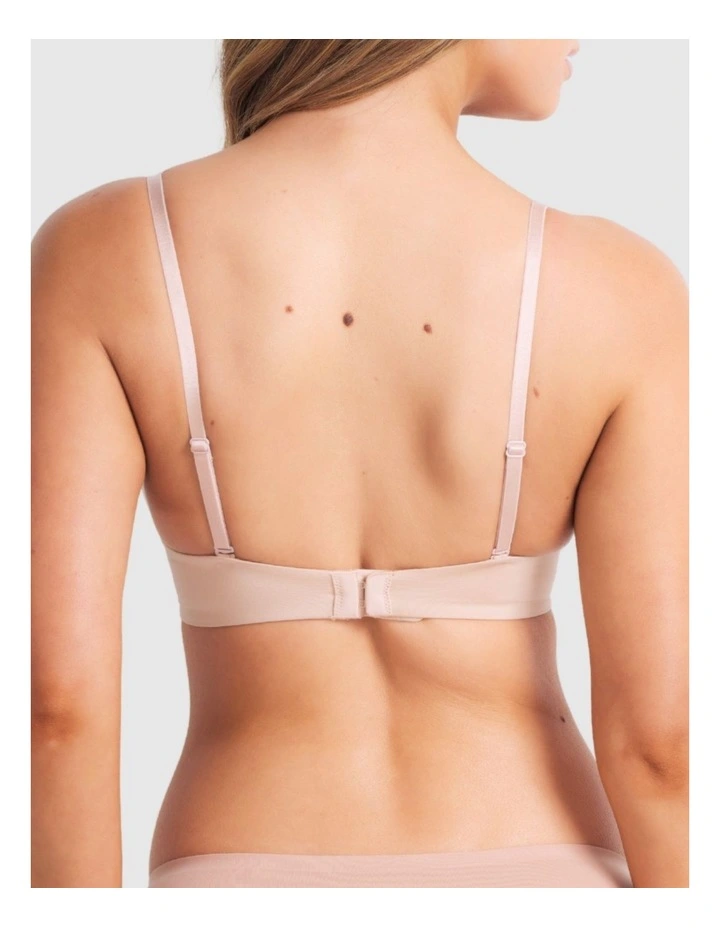 Attitude Push Up Plunge Bra in Caramel image 2