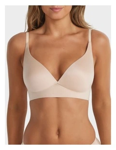 Ultrasoft Plunge Wirefree Bra in Brush