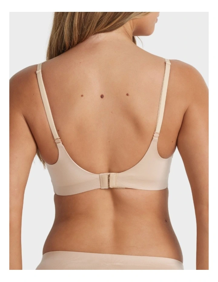 Ultrasoft Plunge Wirefree Bra in Brush image 2