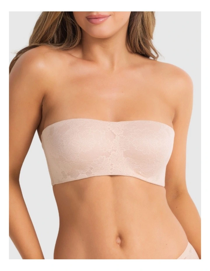 Weightless Strapless Bra in Caramel image 1