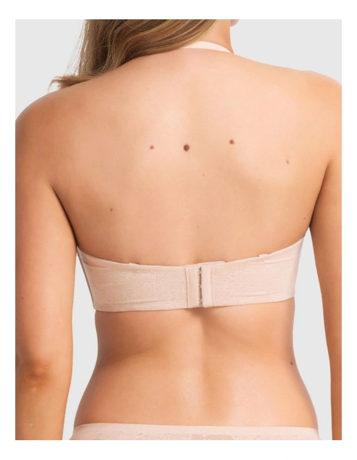 Weightless Strapless Bra in Caramel image 2