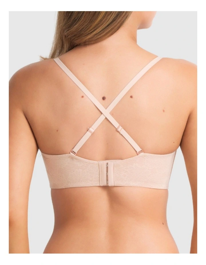 Weightless Strapless Bra in Caramel image 5