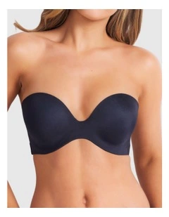 Attitude Full Figure Strapless Bra in Black