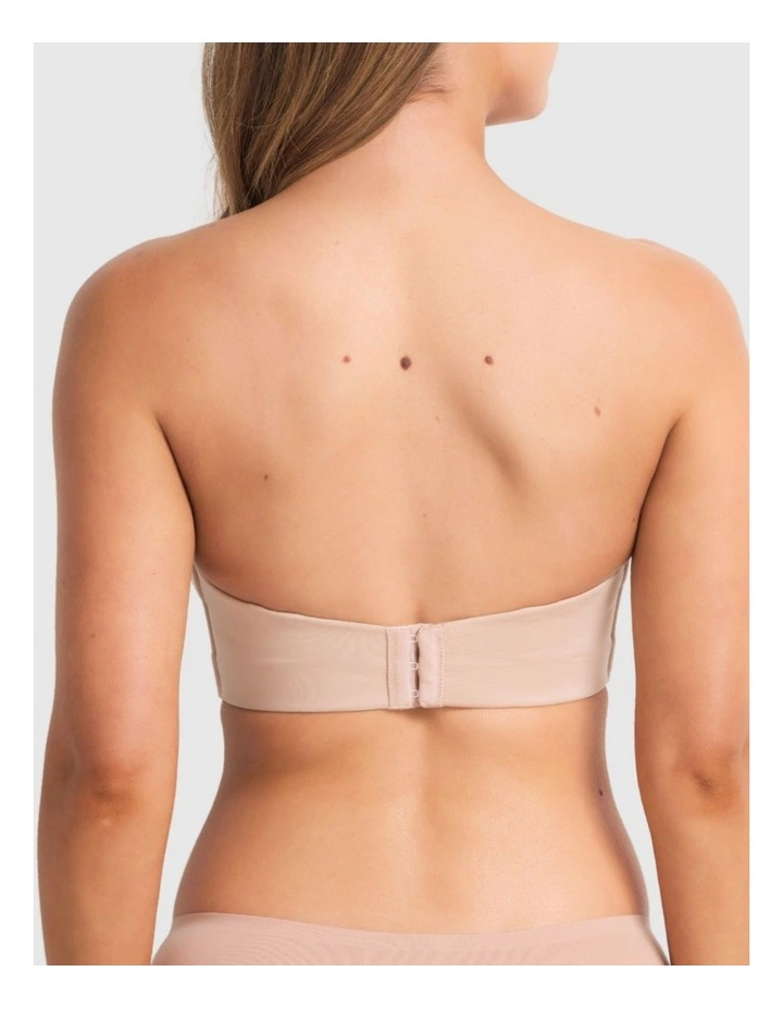 Attitude Full Figure Strapless Bra in Caramel image 2