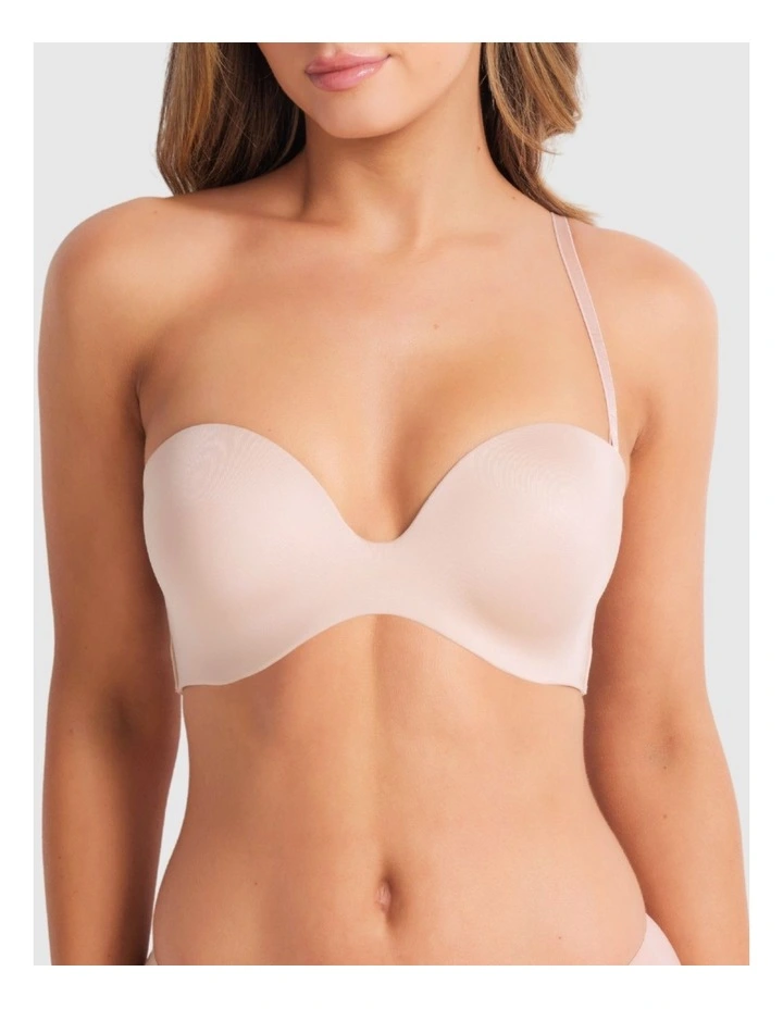 Attitude Full Figure Strapless Bra in Caramel image 6
