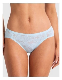 Weightless Hi-Cut Brief in Ice
