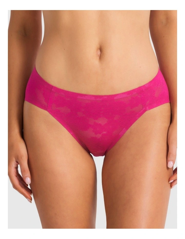 Weightless Hi-Cut Brief in Electric Fuschia image 1