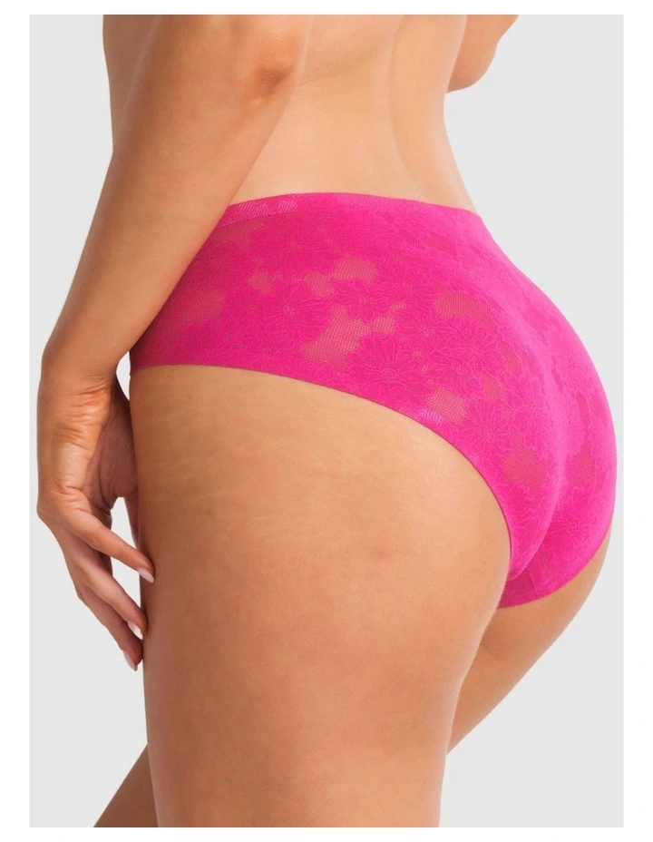 Weightless Hi-Cut Brief in Electric Fuschia image 2
