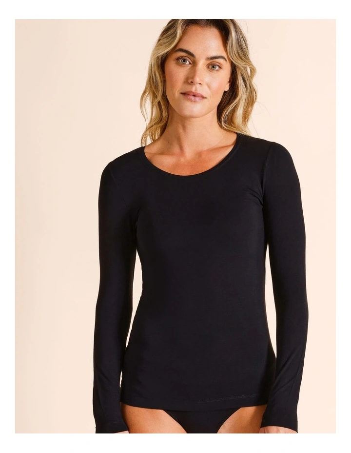 Body Layer Modal Thermal Long Sleeve Top image 2