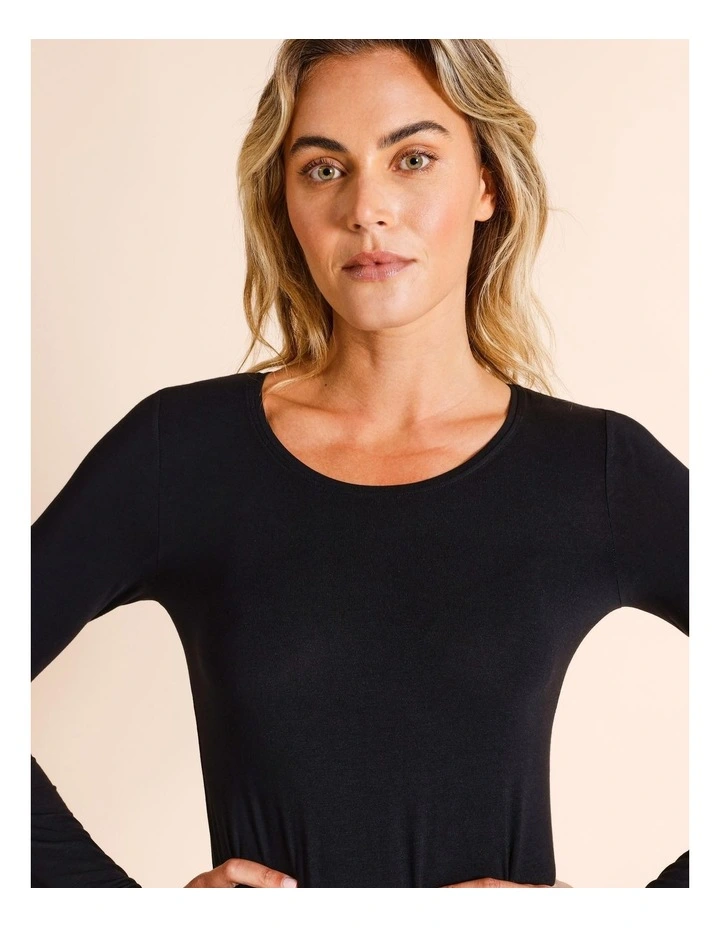 Body Layer Modal Thermal Long Sleeve Top image 3
