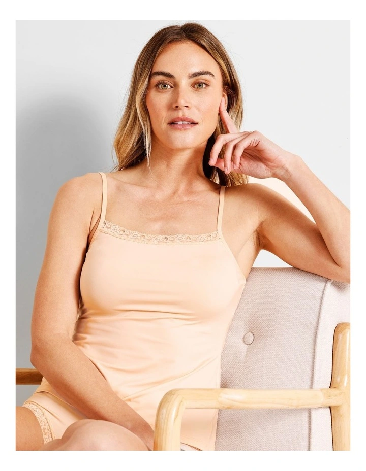 Everyday Lace Cami in Beige image 5
