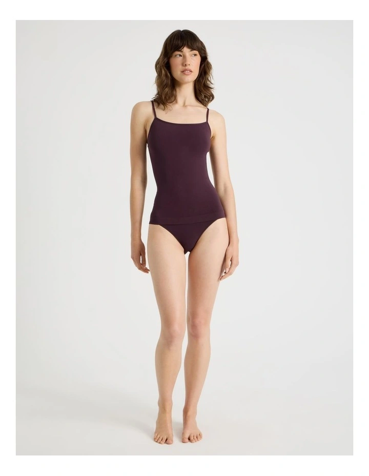 Seamless Camisole in Mauve image 2