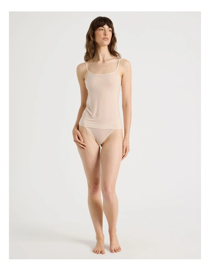 Ultra Light Camisole in Beige image 2