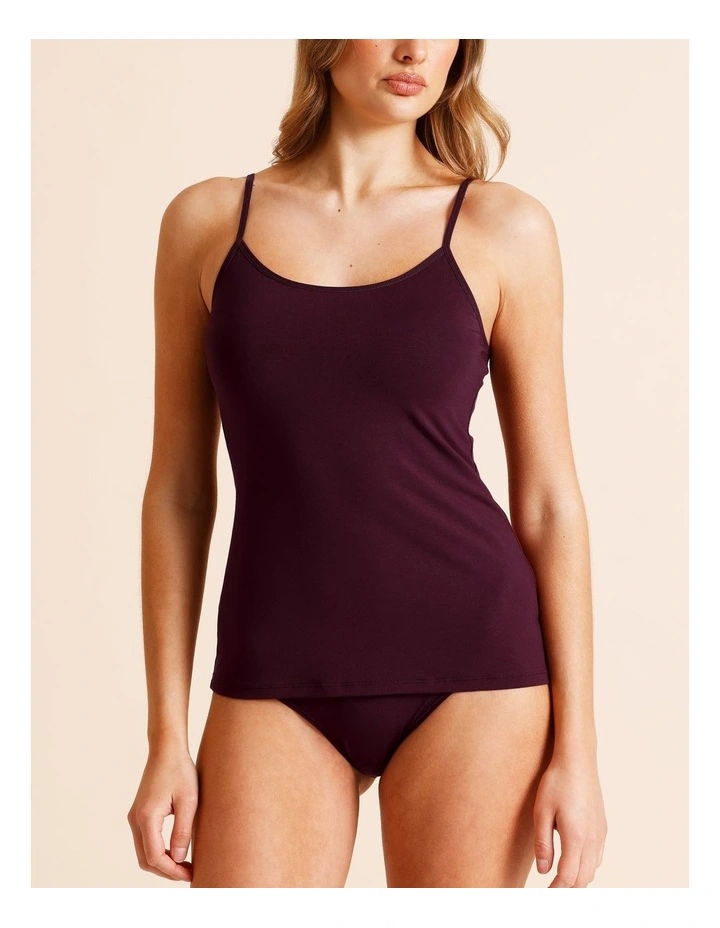 Modal Camisole In Purple image 2