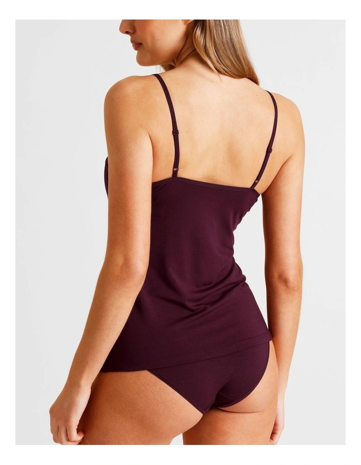 Modal Camisole In Purple image 5