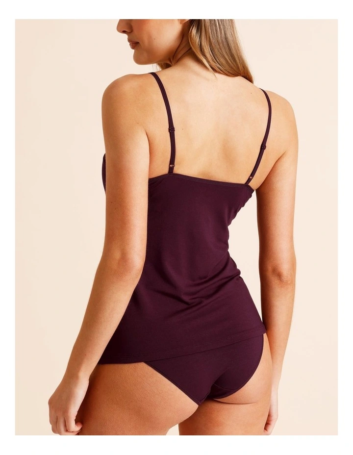 Modal Camisole In Purple image 5