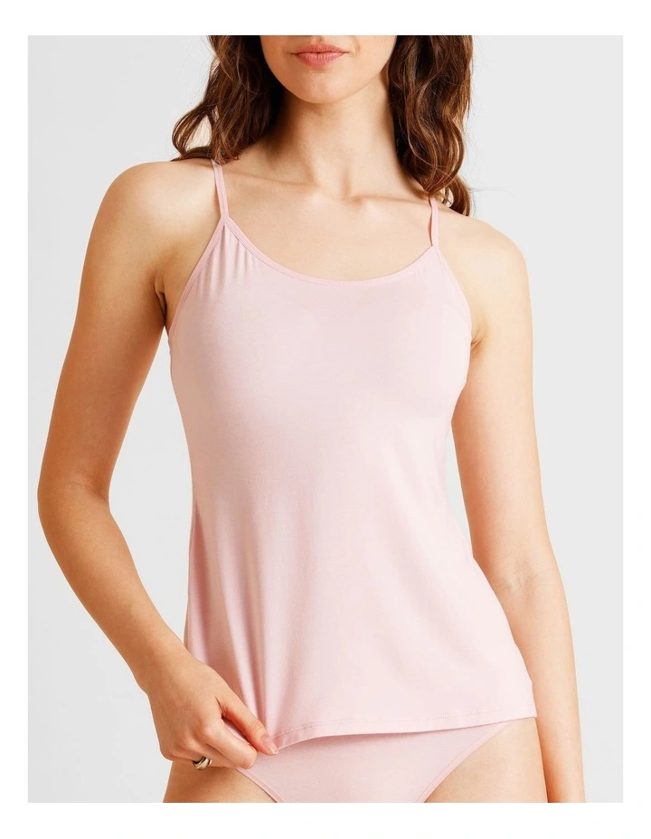 Modal Camisole in Dust Pink image 2