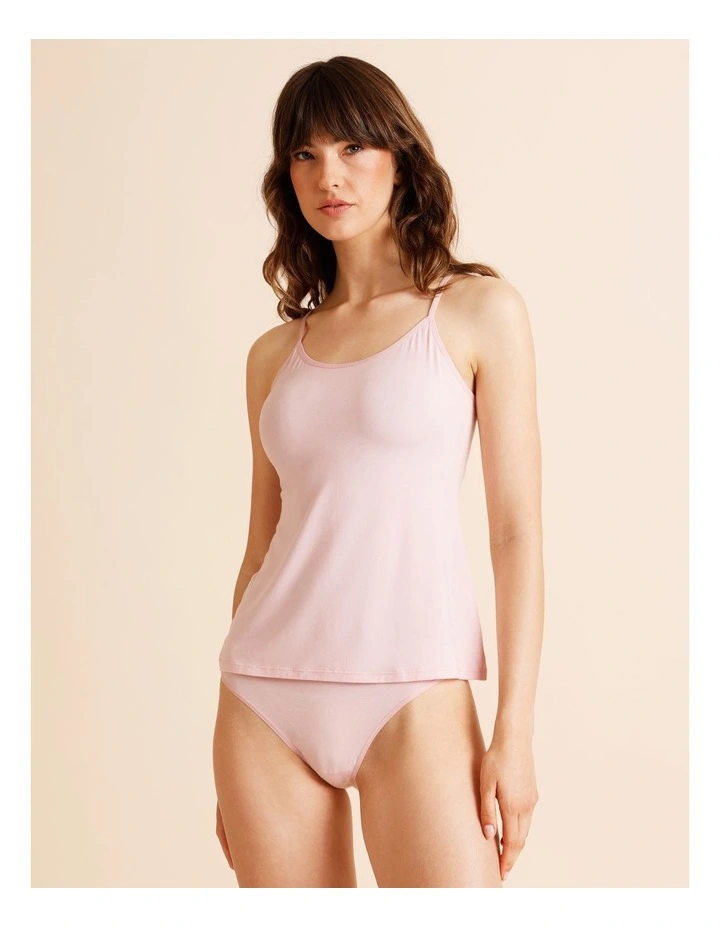 Modal Camisole in Dust Pink image 3