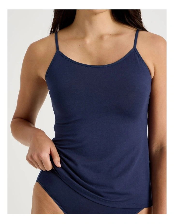 Modal Camisole in Navy image 2