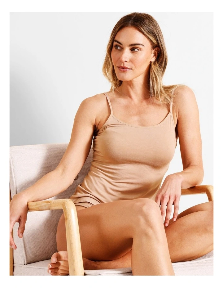 Modal Camisole in Beige image 1