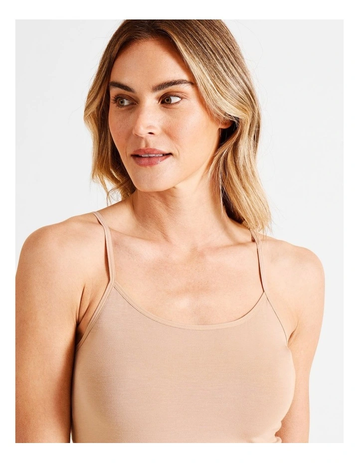 Modal Camisole in Beige image 3