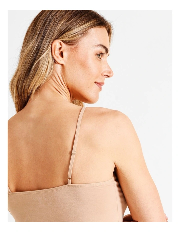 Modal Camisole in Beige image 4