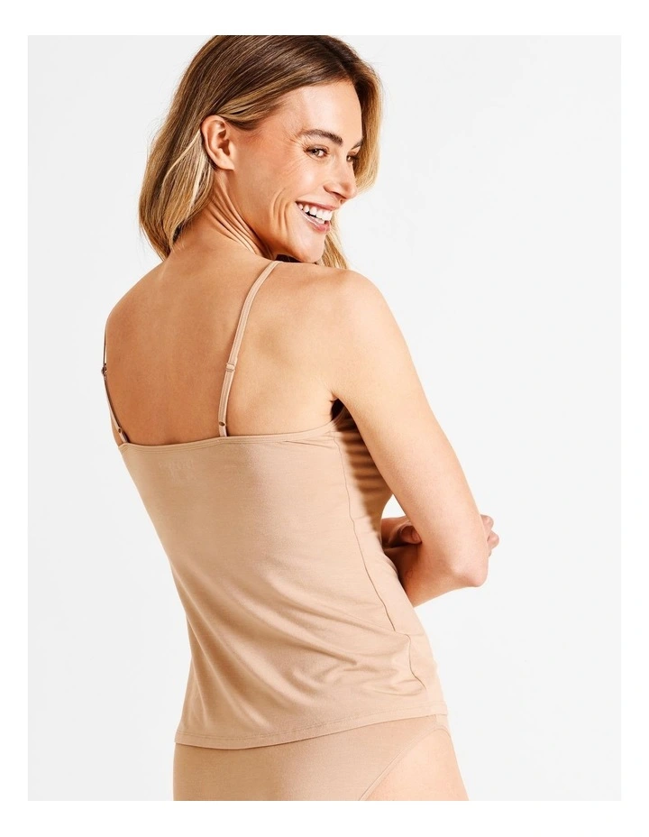 Modal Camisole in Beige image 5