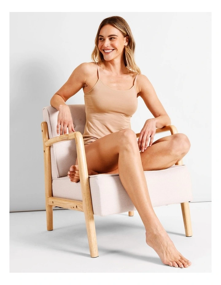 Modal Camisole in Beige image 6