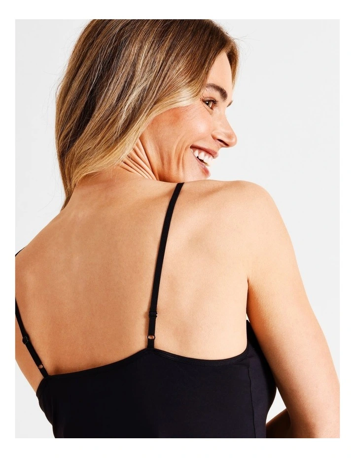 Modal Camisole in Black image 2