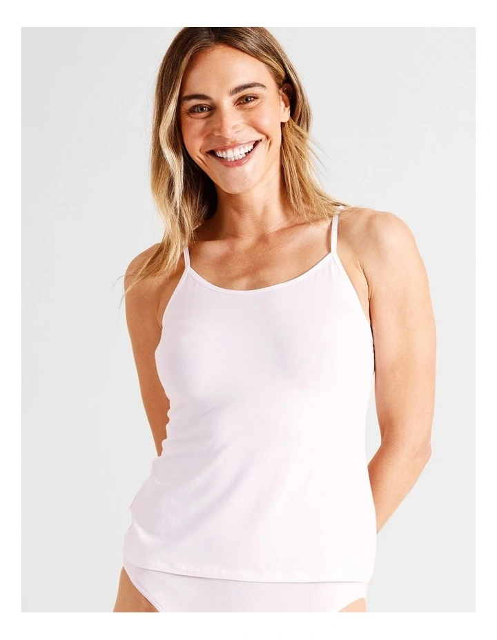 Modal Camisole in White image 2