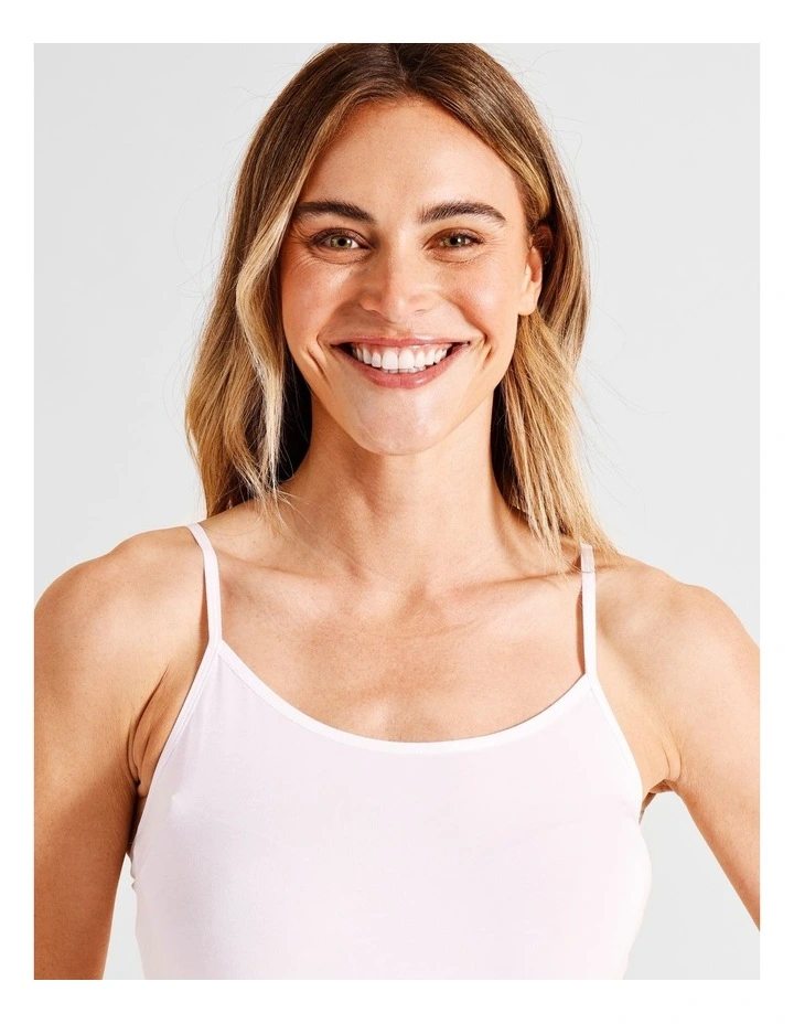 Modal Camisole in White image 3