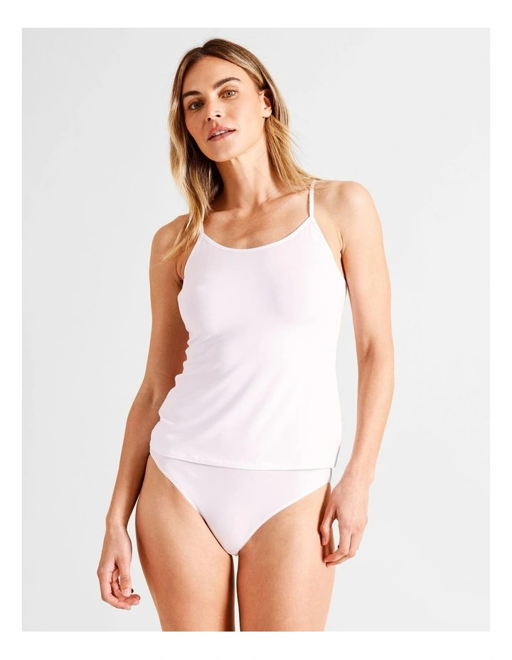 Modal Camisole in White image 6
