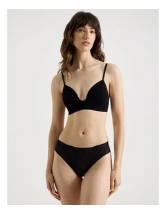 Flora Lace Brazilian in Black