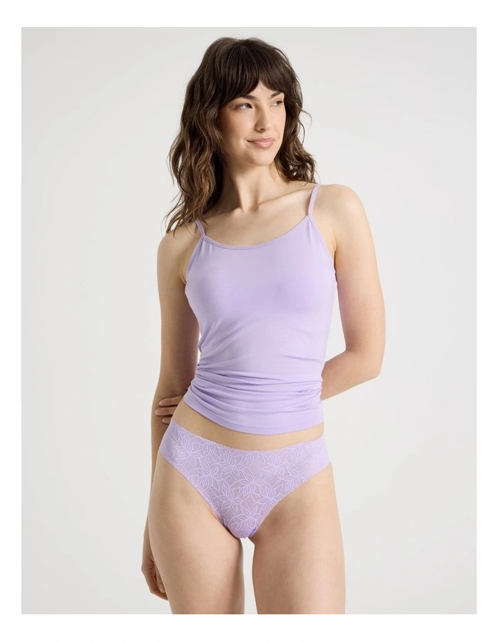Flora Lace Brazilian in Lilac image 1